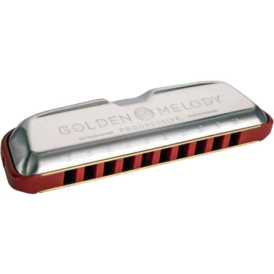 Image of HOHNER Golden Melody Progressive Harmonica G