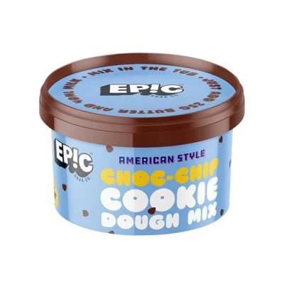 Image of EPIC SNAX CO Vegan Chocolate Chip Cookie Dough Mix, 125 g (Pack of 1)