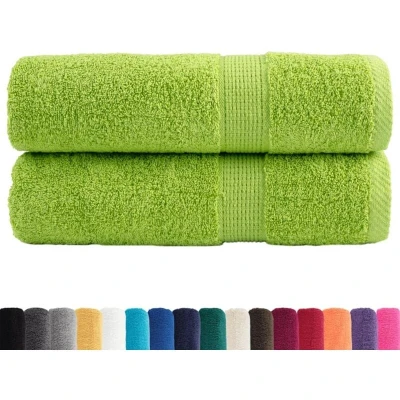 Image of vidaXL Premium Bath Towels SOLUND 2 pcs 100x150 cm 600 gsm