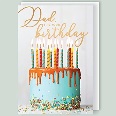 Image of It&#039;s Your Birthday Dad Musical Card Singing &quot;Happy to You&quot; HBMIP015