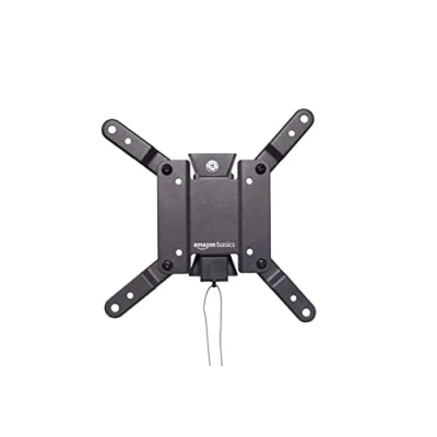 Image of Amazon Basics Tilt TV Wall Mount For 12 40 inches TVs and VESA 200 x 200, 30 to 102 cm, Black