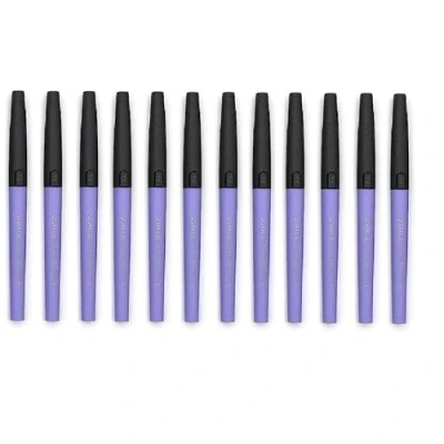 Image of Paper Mate Flair Metallic Medium 0.7mm Amethyst Pack of 12 Pens