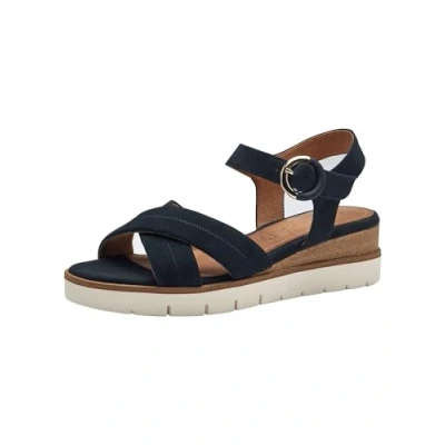 Image of Tamaris 28202 805 women&#039;s Sandals in Marine