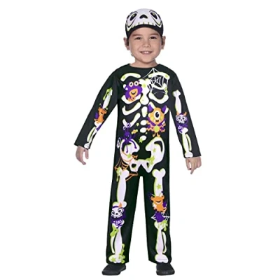 Image of amscan (PKT) (9916634) Skeleton Cutie 3 5 Years
