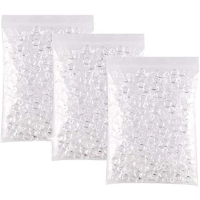 Image of Anzeho Fishbowl Beads for Crunchy Slime, 7mm Vase Filler Fish Bowl Slime Making, DIY Crafts Supplies Homemade Kid&#039;s Craft, 120g, transparent