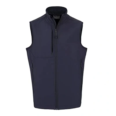 Image of Craghoppers Expert Unisex Basecamp Softshell Vest Bodywarmer Dark Navy M
