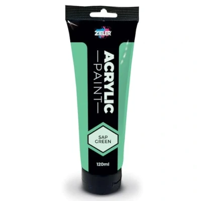 Image of Zieler 120ml Acrylic Paints (Sap Green)