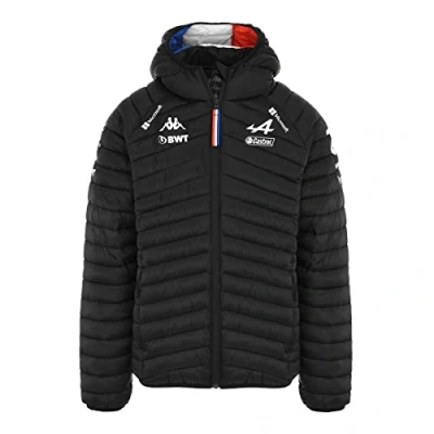 Image of Kappa 6cento BWT Alpine F1 Team Jacket for Men, black, blue, white, L