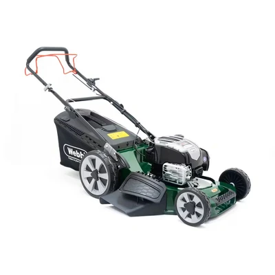 Image of WEBB WER21ALSP Rotary Lawn Mower Green &amp; Black