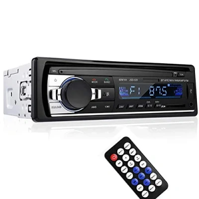 Image of 1 Din 520 Bluetooth Car Stereo Auto Radio FM Receiver, MP3 Player Support Aux Input / SD USB Hands Free Calling with Wireless Remote Control 12V In dash Multimedia