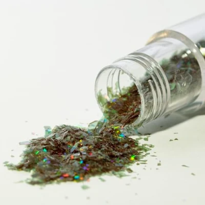 Image of PME Magic Sparkles, Edible Iridescent Glitter Green Emerald (3g)