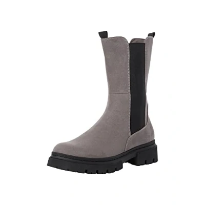 Image of Marco Tozzi Women&#039;s Chelsea 2 25419 29 Boot, Dk Grey Comb, 6.5 UK (40 EU)