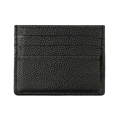 Image of Hibate RFID Blocking Genuine Leather Unisex Slim Credit Card Case Holder Debit Wallet Sleeve Black