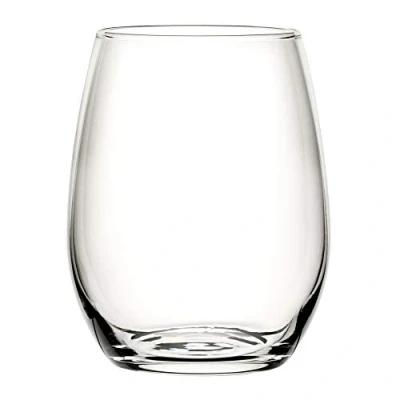 Image of Utopia Amber Stemless Wine Glasses 12oz / 350ml Pack of 12 Tumblers,