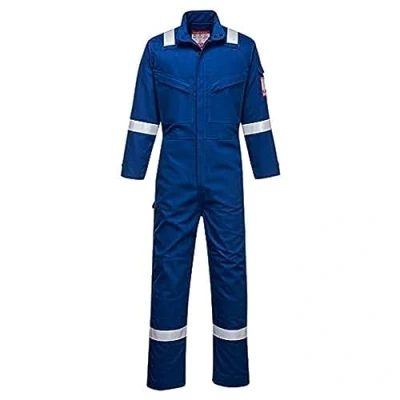 Image of Portwest Bizflame Ultra Coverall Royal Blue Small