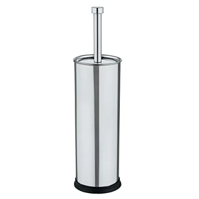 Image of WENKO 15204100 Exclusive WC Set Stainless Steel, 10 x 40 cm, Shiny