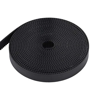 Image of ASHATA 3D Printer Timing Belt,10mm Width 2GT Rubber Synchronous Belt for Printer,1M/ 2M/ 3M/ 5M/ 10M Toothed GT2 Belt,Low Noise,High Wear Resistance (3m)