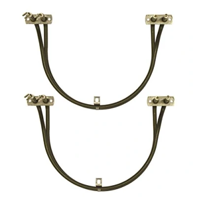 Image of Spares2go Half Moon Heater Elements for Siemens Oven Cookers (Twin Pack)