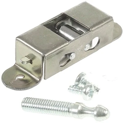 Image of SPARES2GO Roller Type Door Catch Lock Kit for Hotpoint Oven Cooker