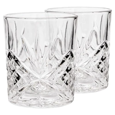 Image of 2x 310ml Classic Whisky Glasses By Rink Drink