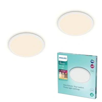 Image of Philips LED Superslim CL550 SS RD 18W 27K W WVIP4406