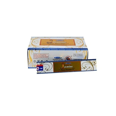 Image of Satya Natural Incense Sticks, Jasmine, 15g, Special 12 Piece
