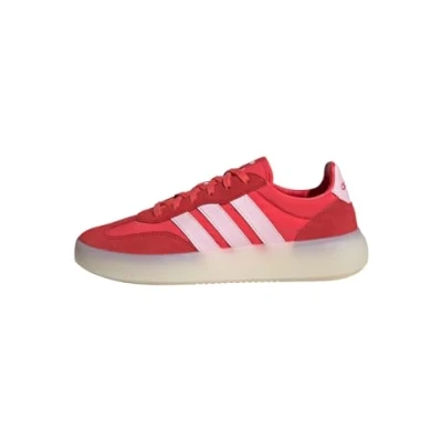 Image of adidas Barreda Decode Shoes, Leather Upper, Red