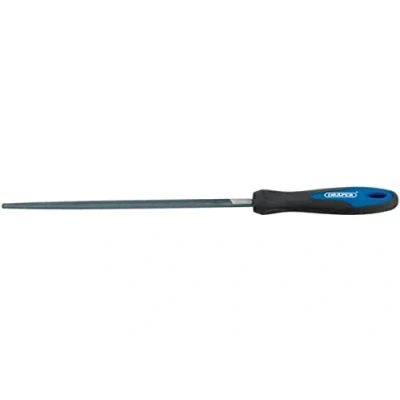 Image of Draper Soft Grip Engineer&#039;s Square File and Handle, 200mm