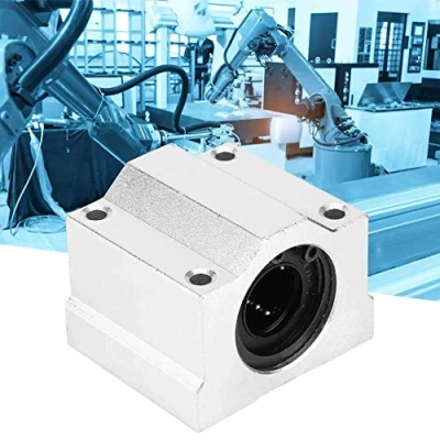 Image of SC30UU Slide Block, 30mm Aluminum Linear Motion Ball Bearing CNC Unit Closed