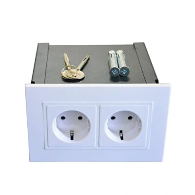 Image of Gravitis EU Secret Wall Safe Secure storage for your valuables in this realistic hidden plug socket stash box (Large)