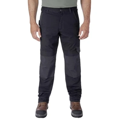 Image of Carhartt Men Work Pants Steels Utility Multi Pocket, Color:Black, Size:W36/L32
