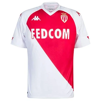 Image of Kappa Kombat Home Monaco T Shirt, mens, 3118ZPW, white/red, FR : 3XL (Taille Fabricant 3XL)