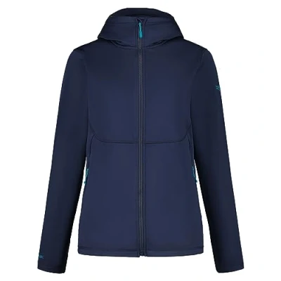 Image of Rab Women’s Geon Hoody Fleece Full Zip for Skiing, Trekking, &amp; Casual Use Deep Ink 8