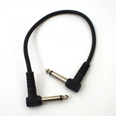 Image of Audio Patch Lead Black 0.15m