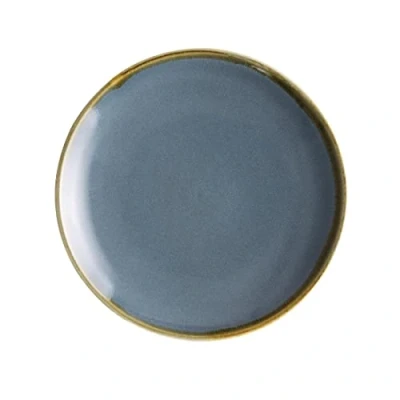 Image of Olympia Kiln Ocean Round Coupe Plates 178mm (Pack of 6)