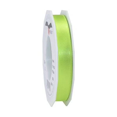 Image of C.E. Pattberg SATIN light green gift ribbon, 27 yards for Wrapping Gifts, 0.59 inches width, Ribbon Decorating &amp; Crafting, Decorative every occasion