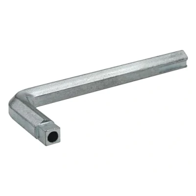Image of Faithfull FAISPRAD Alloy Steel, Zinc Radiator Spanner L Shaped 10mm Square Pack of 1