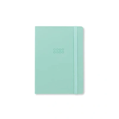 Image of Letts Edge A6 week to view 18 month diary with notes 2023/2024 duck egg