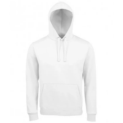 Image of SOLS Unisex Adults Spencer Hooded Sweatshirt (White) Size Small