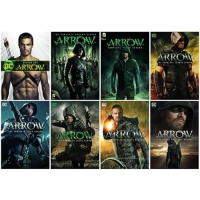 Image of Arrow: The Complete series 1,2,3,4,5,6,7 &amp; 8 Seasons [DVD, Season Collection] Region 1