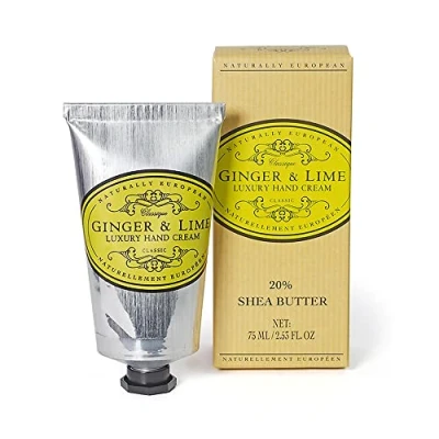 Image of Naturally European Luxury Hand Cream Soothing and Caring Ginger &amp; Lime 1 x 75ml