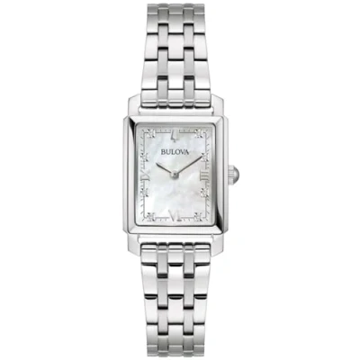 Image of Bulova Women Analog Classic Watch with Stainless Steel Strap 96P244