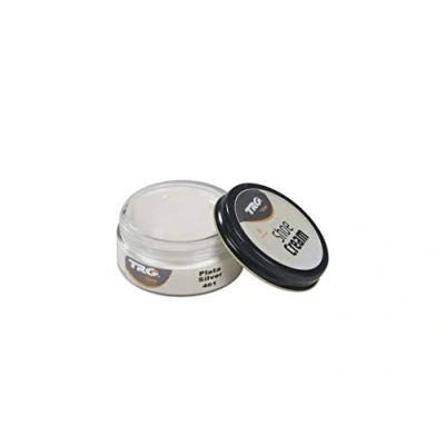 Image of TRG the One Shoe Cream, Cream for leather and synthetic leather, 401 Silver, 50 ml