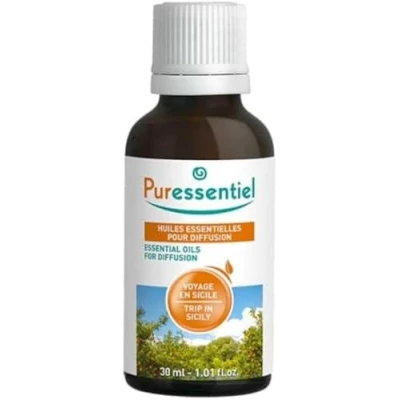 Image of Puressentiel Essential Oils for Diffusion Trip in Sicily 30ml