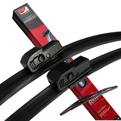 Image of HQ AUTOMOTIVE Windscreen Wiper Blades 3pcs kit Fits: LAND ROVER Discovery ll 1998 2004 model: ADA12 121HQ14K