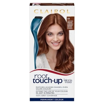 Image of Clairol Root Touch Up Permanent Hair Dye, 5R Medium Auburn