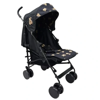 Image of Roma Prams Stroller Star, Teddy Black