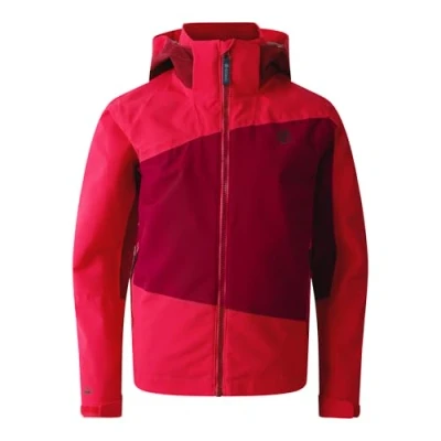 Image of Dare 2b Kids Water Repellent&#039; Explore II Waterproof Jacket Sparkling Cosmo, Size: 3 4 Years