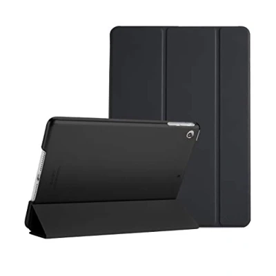 Image of ProCase Smart Case for iPad Mini 1 2 3 7.9 inches(Mode: A1432 A1454 A1455 A1489 A1490 A1491 A1599 A1600), Ultra Slim Lightweight Stand Cover with Translucent Back Support Auto Sleep/Wake Black