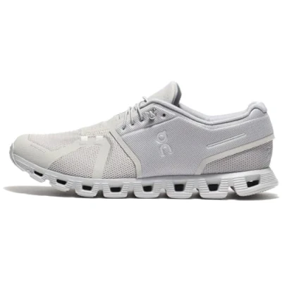 Image of On Cloud 5 Synthetic Textile Men&#039;s Low Top Trainers